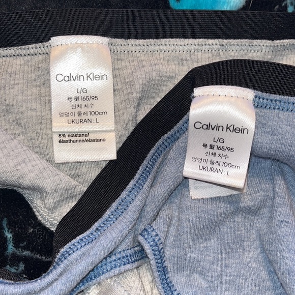 NWOT 2 PACK Calvin Klein | Ribbed Cotton Thongs - Picture 5 of 6